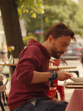 A Real Pain Benji Kaplan Maroon Hoodie