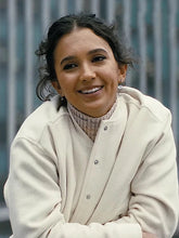 Arianna Rivas A Working Man 2025 Jenny Garcia White Jacket