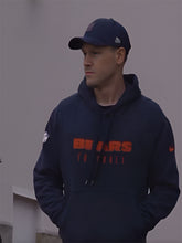 Ben Johnson Blue hoodie