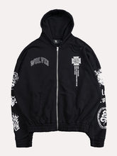 Black Darc Sport Wolves On Our Sleeve Chambers Zip Hoodie