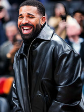 Drake Warriors Game Leather Jacket