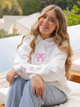 Glow House White Fleece Hoodie