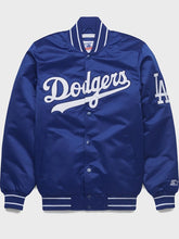 Homage LA Dodgers Starter Blue Satin Jacket