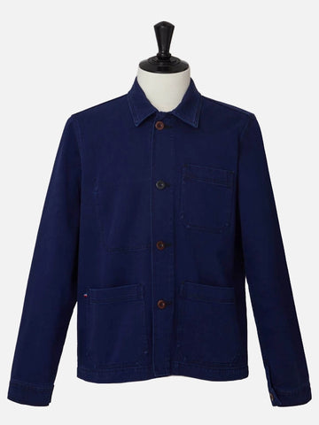 LUsine Bleue Coltin Work Jacket Blue LUsine Bleue Coltin Work Jacket Blue