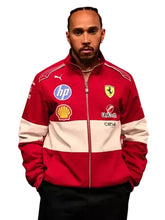 Lewis Hamilton Scuderia Ferrari F1 PUMA 2025 Team Racing Jacket