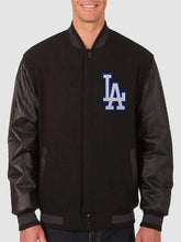 Los Angeles Dodgers Wool Leather Jacket