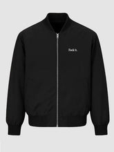 Mens Mad Lads Bomber Jacket Black