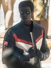 Edi Gathegi Superman 2025 Mister Terrific Leather Jacket