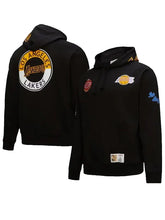 Mitchell Ness Black Los Angeles Lakers Hardwood Hoodie