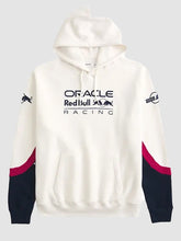 Oracle Red Bull Racing Graphic Hoodie White and Blue