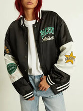 Pacsun Black Athletic Varsity Jacket