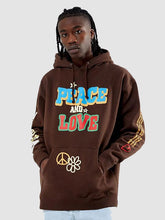 Peace and Love Pullover Hoodie