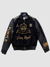 Crown Royal x Purple Brand Jeff Hamilton Varsity Jacket