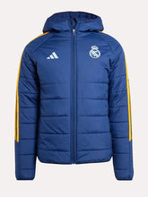 Real Madrid Adidas 24/25 Training Winter Hooded Puffer Jacket