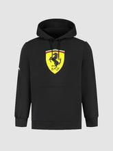 Scuderia Ferrari 2025 Shield Hoodie Black
