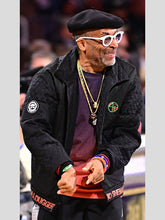 74th NBA All-Star Game Spike Lee Black Quilted Jacket