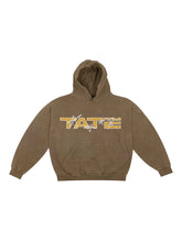 Unisex Tate Mcrae Stars Brown Pullover Hoodie