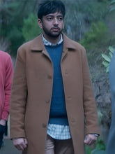 The Parenting 2025 Nik Dodani Brown Coat