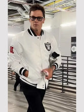 Tom Brady Raiders White Jacket