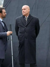 Daredevil Born Wilson Fisk Black Trench Coat