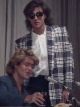 Andrew Ridgeley Navy jacket
