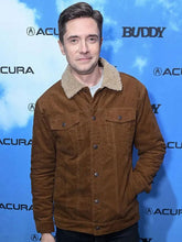 Buddy 2026 Topher Grace Brown Corduroy Jacket