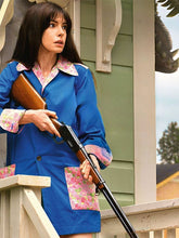Denise blue trench coat
