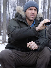 Ryan Reynolds Hooded Fur jacket