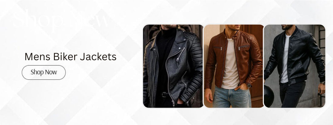 Men's Biker Jackets Collection | Rays apparelco