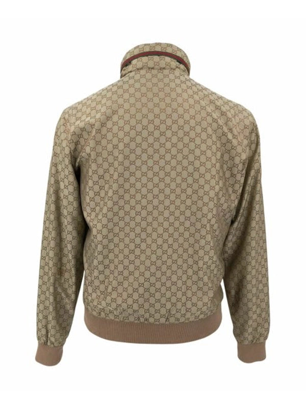 Men's Luxury Monogram Zip-Up Jacket