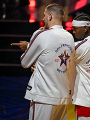 NBA All Star 2025 Showtime Weekend White Tracksuit