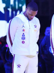 NBA All Star 2025 Showtime Weekend White Tracksuit