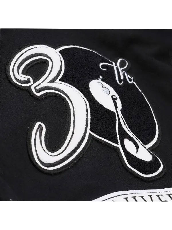 Jay Z Reasonable-Doubt 30th anniversary chenille patch close up