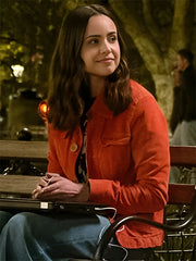 Alex Film The Life List 2025 Sofia Carson Red Jacket