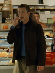 Robert Buckley An Unexpected Valentine Suede Jacket
