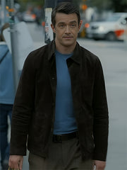 Robert Buckley An Unexpected Valentine Suede Jacket