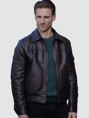 Andrew W. Walker Black Leather Jacket