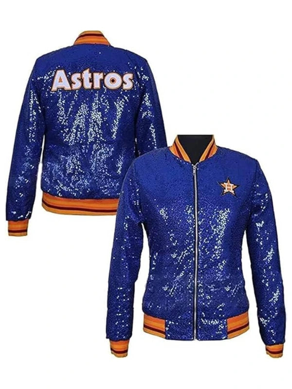 Astros Sequin Jacket