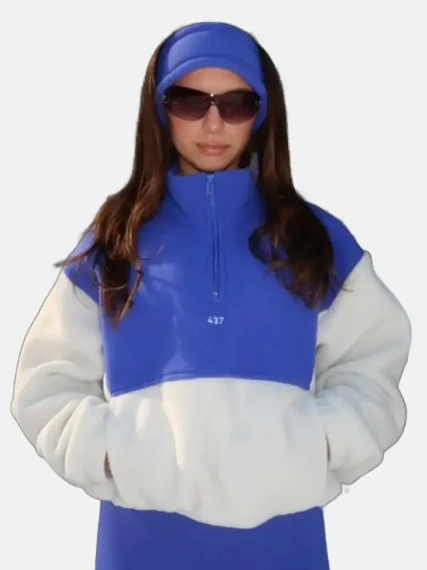 Battle Camp S01 Irina Solomonova Blue and White Jacket