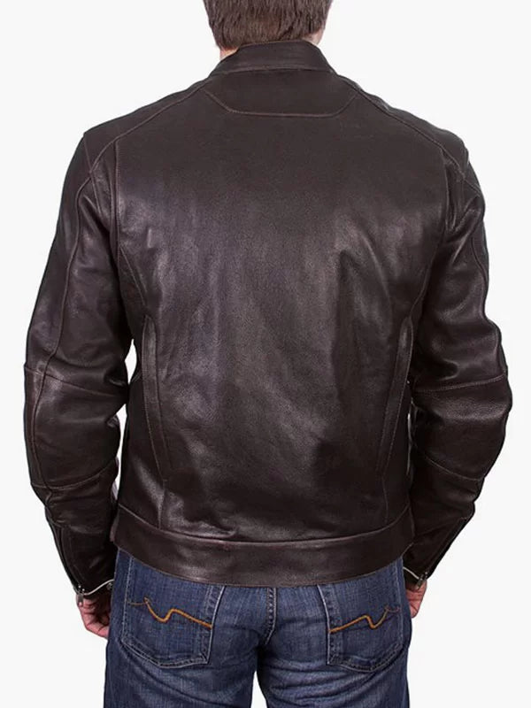 Men’s Leather Biker Rocker Jacket