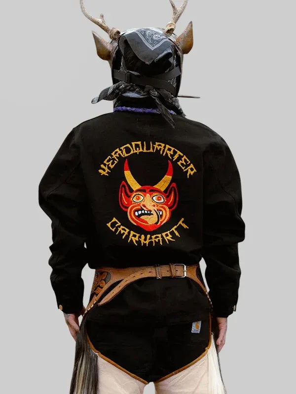 Black headquarter x carhartt Jacket