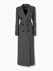 Taylor Swift Black Plaid Coat