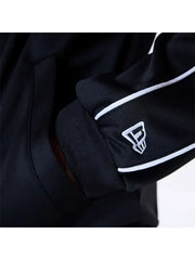 Chicago Bulls NBA Track Top Black Jacket