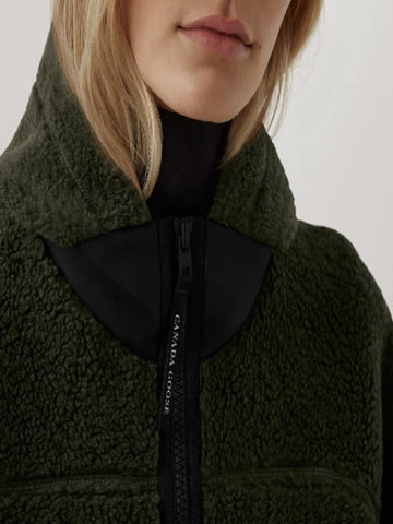 Chicago Fire S13 Hanako Green smith Green Sharpa Jacket