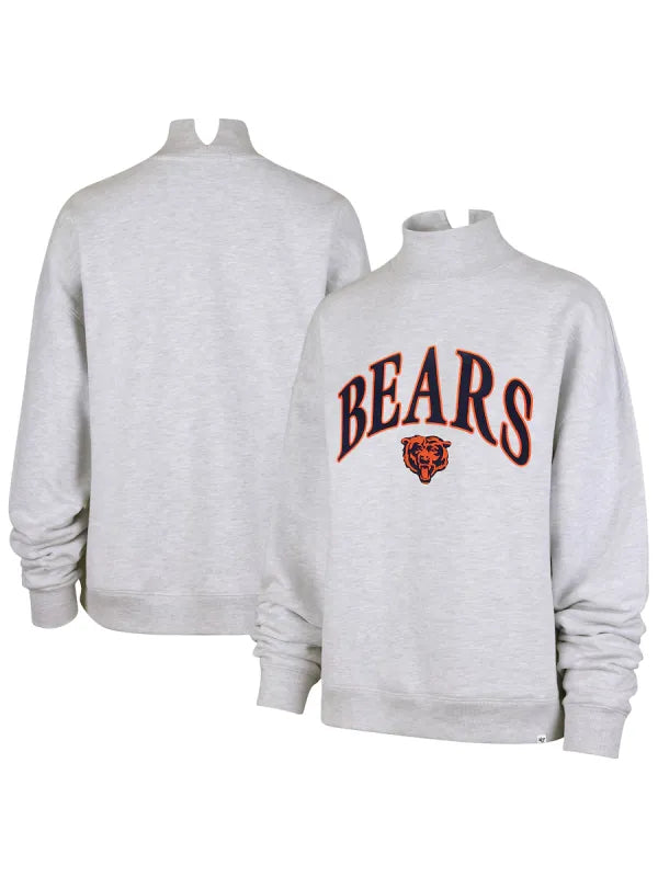Chicago Bears Mock Neck Sweatshirt