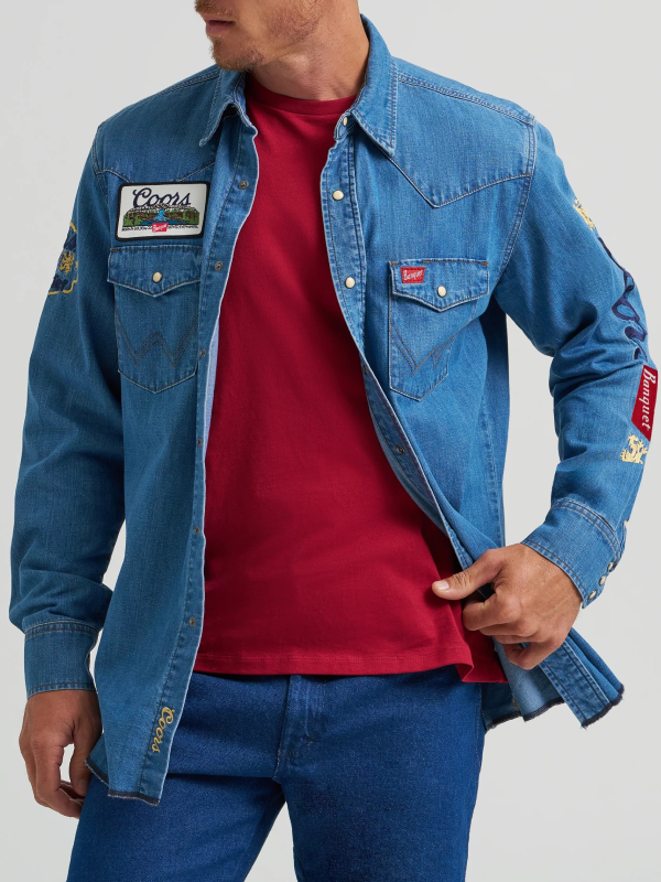 Coors western workwear shirt