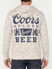 Coors Banquet lion emblem hoodie