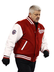Detroit Red Wings 2025 Stadium Series Red And White Jacket