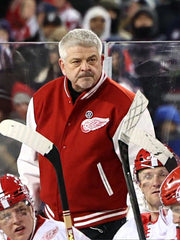 Detroit Red Wings 2025 Stadium Series Red And White Jacket
