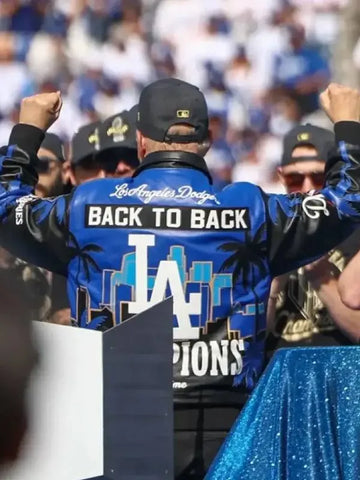 Dodgers 2025 World Series Celebration Jacket